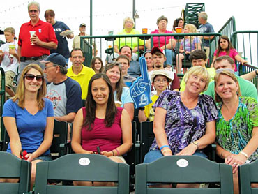 Our whole group sitting